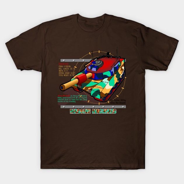 Massive Machine Tank T-Shirt by thatscool